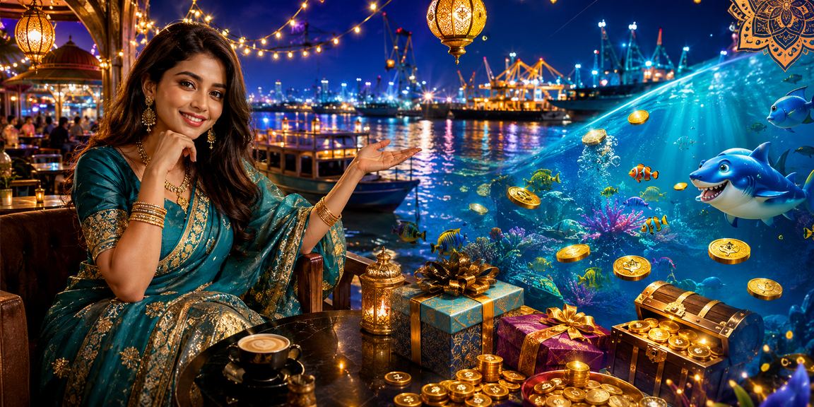 A fishing game experience at the Eid festival in Chittagong